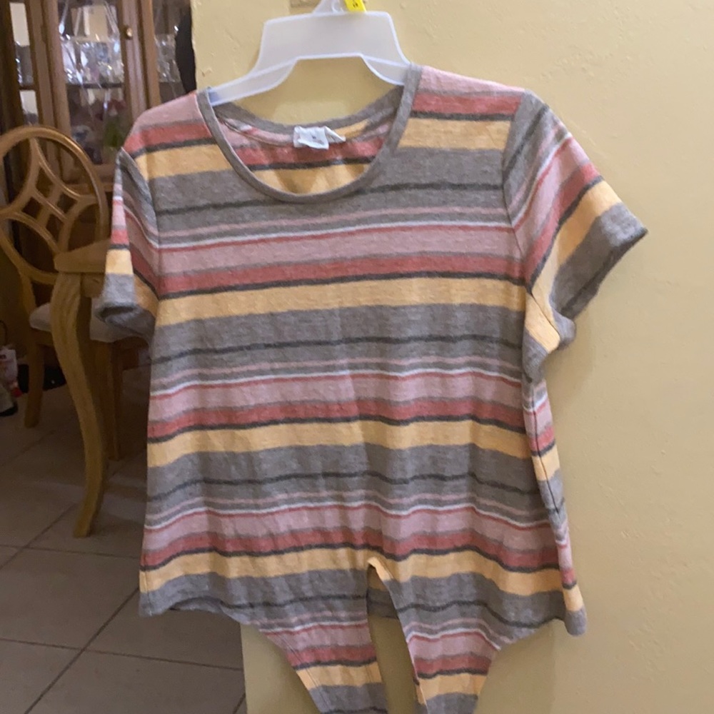 A republic stripe blouse!😍